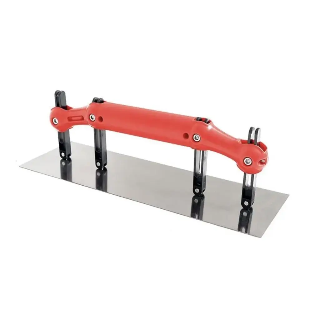 Multi-function Arc Paint Trowel Adjustable Smooth Scrape Putty Trowel High Carbon Steel Non-slip Handle Putty Spatula Renovation