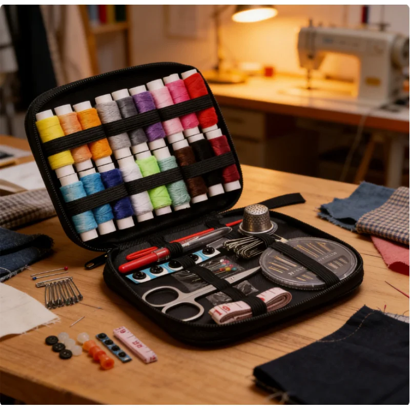 

DIY Sewing Kit Multi Function Sewing Box Set Thread Needles For Quilting Stitching Embroidery Sewing Tools Accessories