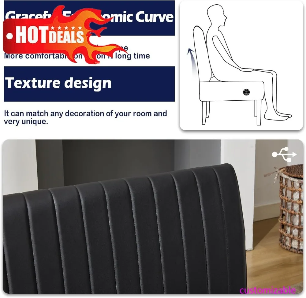 

Бестселлер 43-дюймовый двухместный диван без подлокотников с USB-портом, небольшой кожаный диван для спальни, гостиной, офиса, общежития