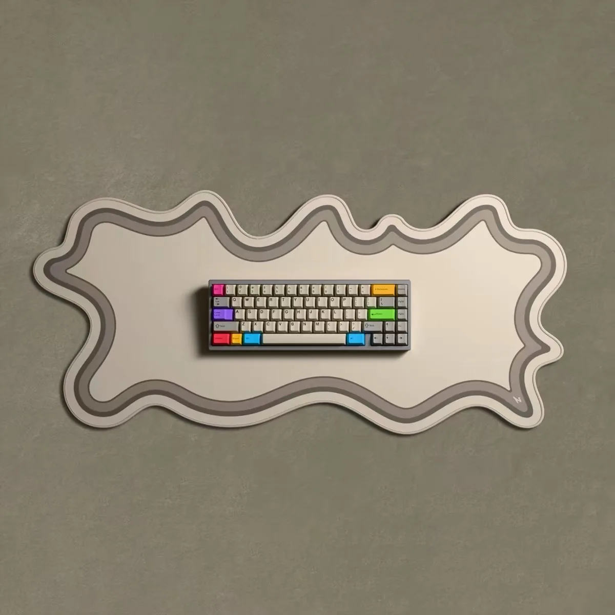 KBDfans Substance Deskmat R3 Mouse Pad Table Mat Keyboard Pad Special Shape