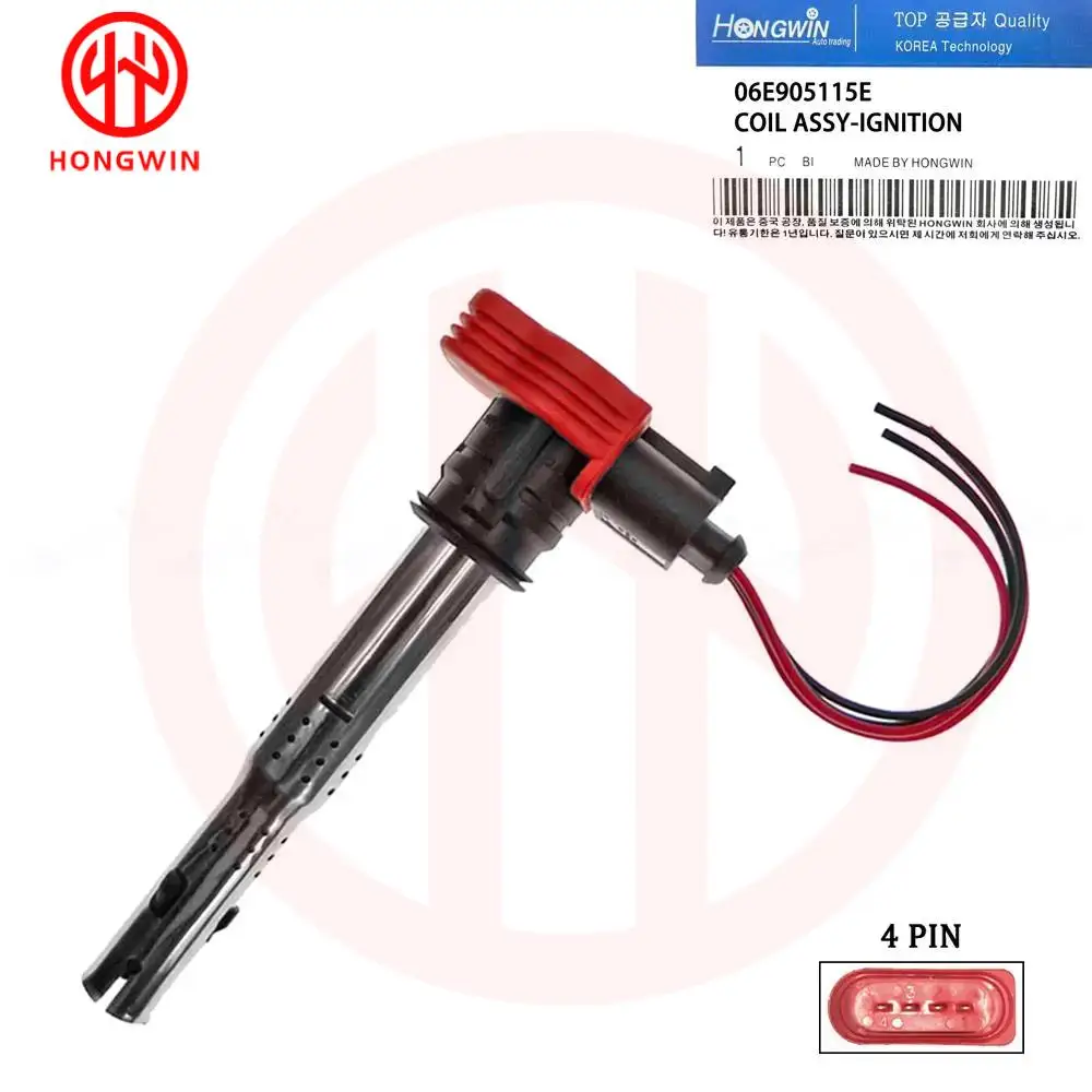 06E905115E Zündspule Pack Für Audi A3 A4 A5 R8 8P Quattro VW CC Golf GTI 2,0 L 3,0 L 3,2 L V6 V8 FSI 06E905115D 06E905115C