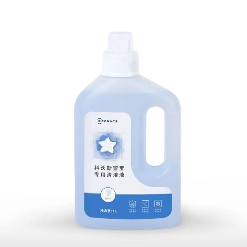 Original ECOVACS WINBOT Cleaning Solution(1L) Compatible with All Winbot W2 OMNI/W2 PRO/W2 PRO OMNI /W1 PRO/ WINBOT MINI