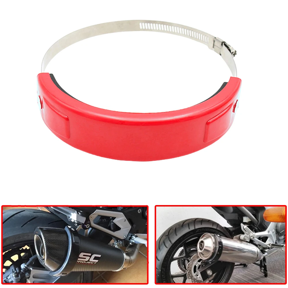 

Fit For YAMAHA YZF R1 R3 YZFR1 2015 2016 2017 Universal Parts Motorcycle Accessories off-road Exhaust Protection Anti-wear Ring