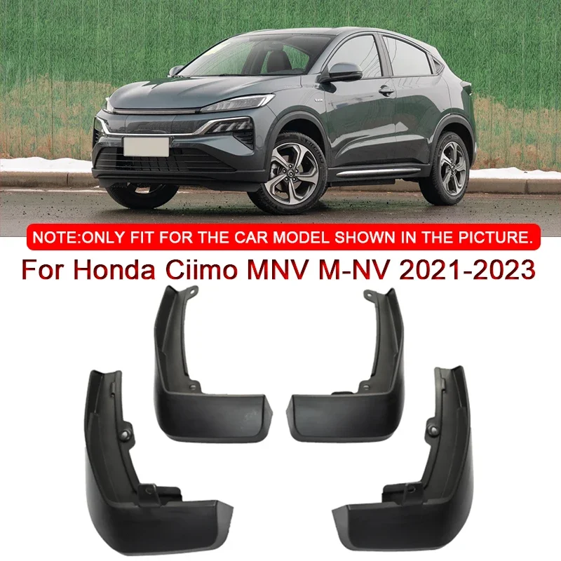 For Honda Ciimo MNV M-NV 2021-2023 Car Styling ABS Car Mud Flaps Splash Guard Mudguards MudFlaps Front Rear Fender Accessories