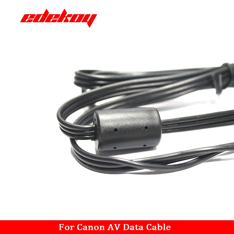 Kabel wideo Canon AVC-DC400ST, kabel RCA Audio wideo do Canon EOS 1D, 1D X, 500D, 550D, 5D Mark III, 600D, 60D, 650D, 700D 7D