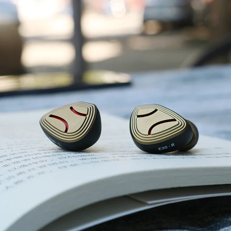 Aoshida E20 سماعة 10 مللي متر البريليوم المغلفة الديناميكي سائق 8 مللي متر DLC الحجاب الحاجز داخل الأذن سماعة HiFi الصوت سماعة في الهواء الطلق