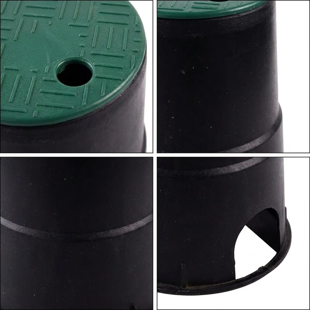 12-inch Valve Box Lid Accessories For Gardens Buried Box Cover Lightweight Design Weather Resistant Simple Removal