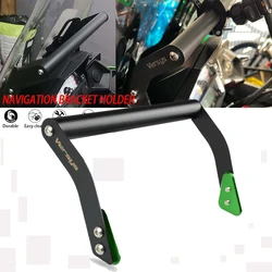 2023 2022 For KAWASAKI Versys KLE 650 KLE650 2015-2021 Motorcycle Accessories Phone Holder Support GPS Navigation Plate Bracket