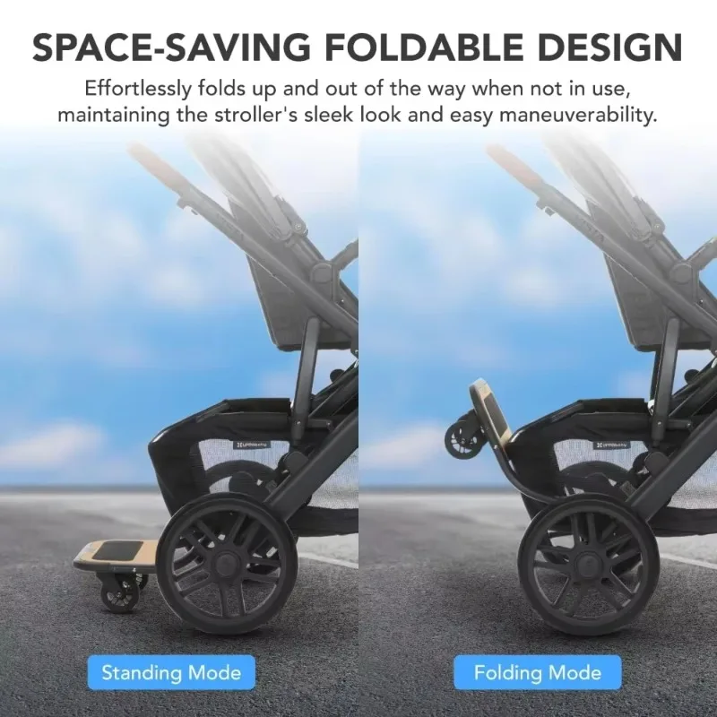 Muebles de jardín Tablero de cochecito compatible con cochecitos Uppababy VistaVista V2 y Vista V3 - Tablero de cochecito para niños