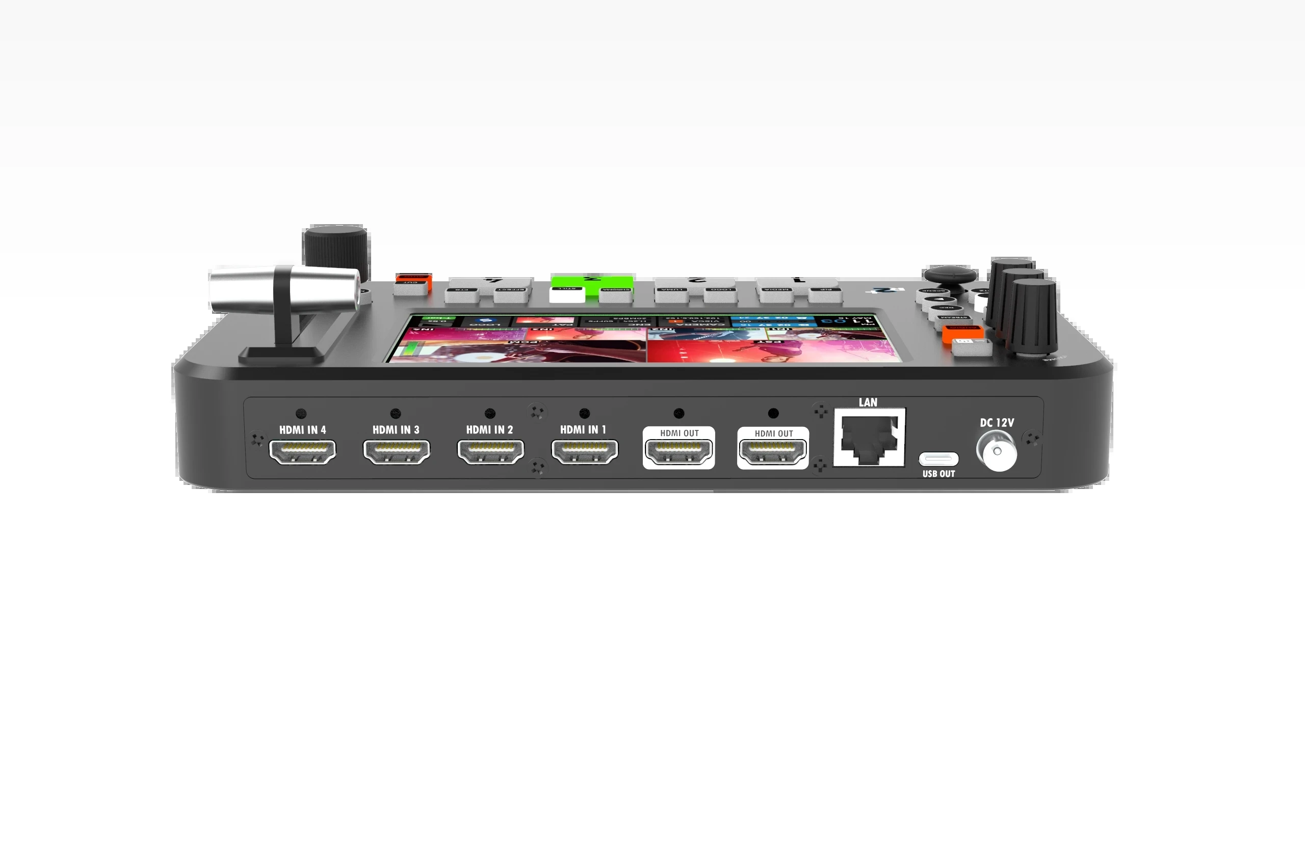 spro-link neo live r2 plus switcher with USB 3.0 Multi-Cameras Compatible Inputs Mixer Switcher Video Capture Live Stream Apps