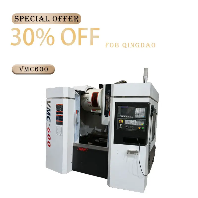 Vmc600(V6) High Speed Vertical Cnc Hining Center 3Axis Taiwan Direct Connected Spindle 12000Rpm