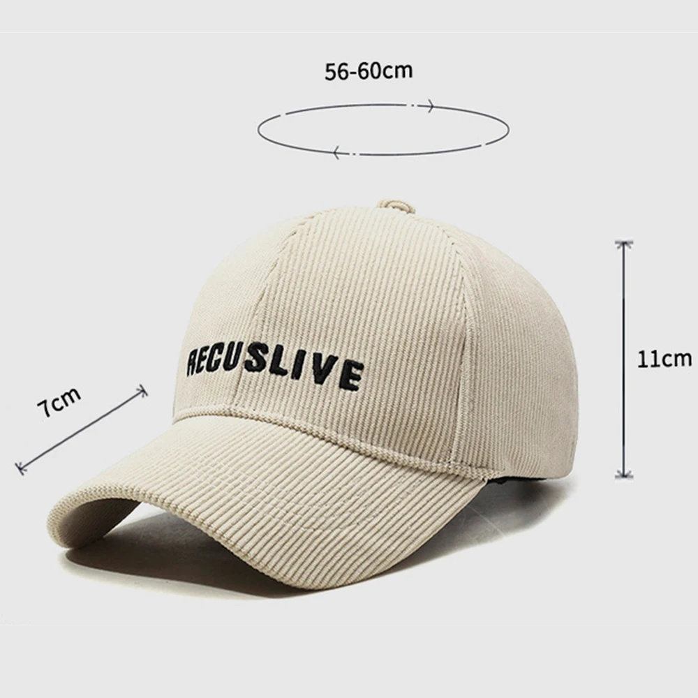 Czapka sztruksowa FS 2025 w kolorze pomarańczowo-beżowym, stylowa czapka bejsbolówka z literami dla mężczyzn, luksusowa marka, czapki damskie od projektantów, casquette homme.