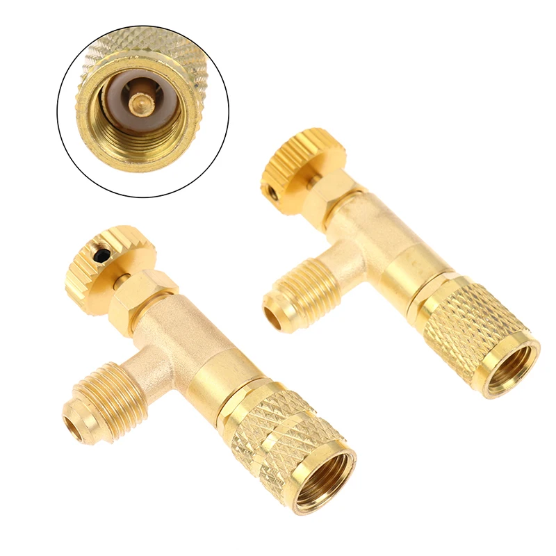 مبرد تكييف الهواء بالفلوريد ، صمام أمان السائل ، إصلاح تكييف الهواء ، R22 ، R410 ، Adapter (محول)