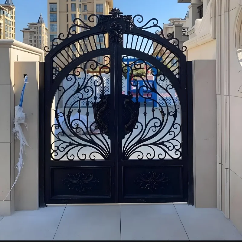 China Schmiedeeisernes Tor, Einfahrtstor-Design