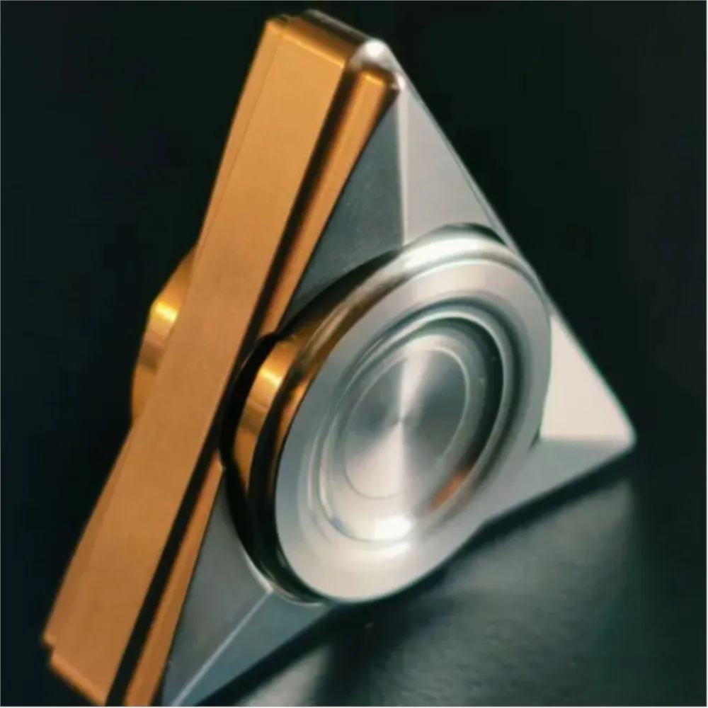 HORNEST EDC Trójstronny Spinner Antystresowy z Trzema Ostrzami, Oryginalny Design
