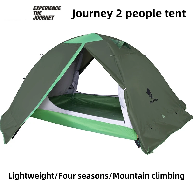 

Four Seasons Trekking Tent Outdoor Camping Double Tent Lightweight Waterproof Camping Tent Double Trekking Tent