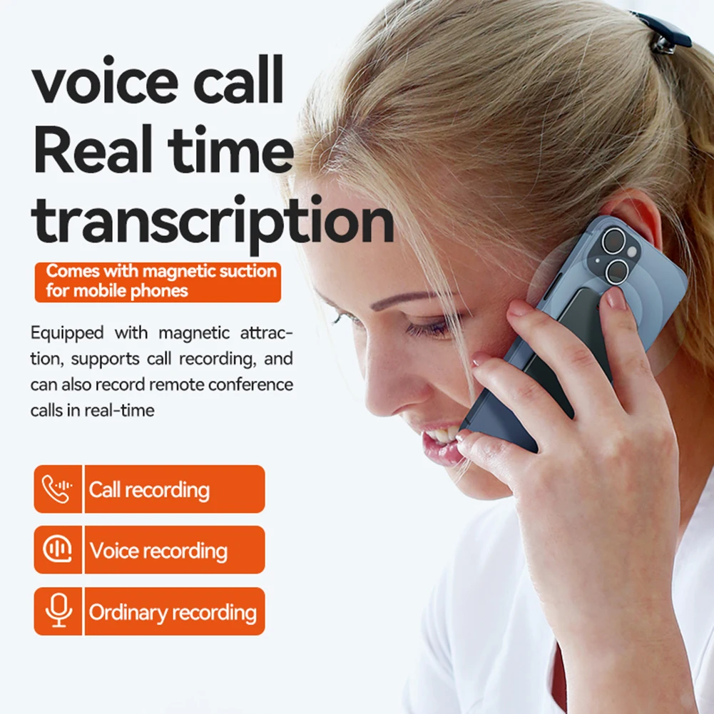 AI ChatGPT-4 مسجل صوت ذكي نقل خرائط العقل وملخص الذكاء الاصطناعي مسجل صوت AI جهاز تحويل الصوت إلى النص