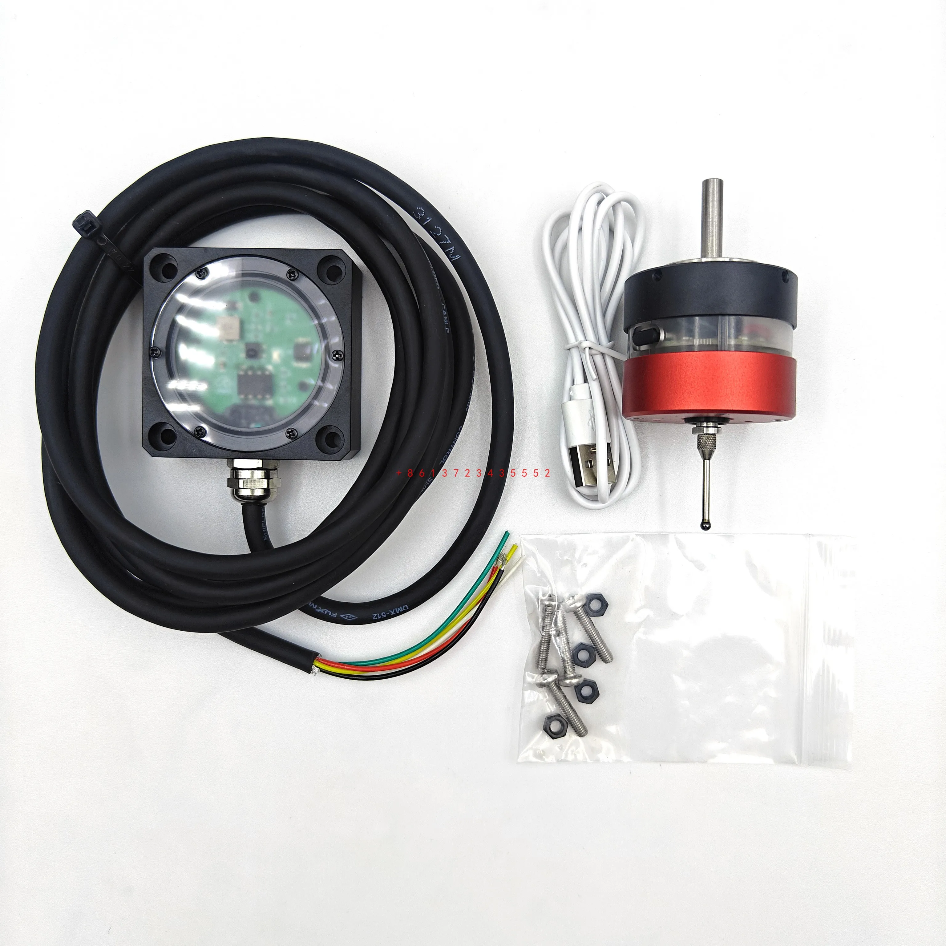 

CNC 3D edge finder infrared probe wireless contact probe for tool Z zero calibration supports NPN PNP