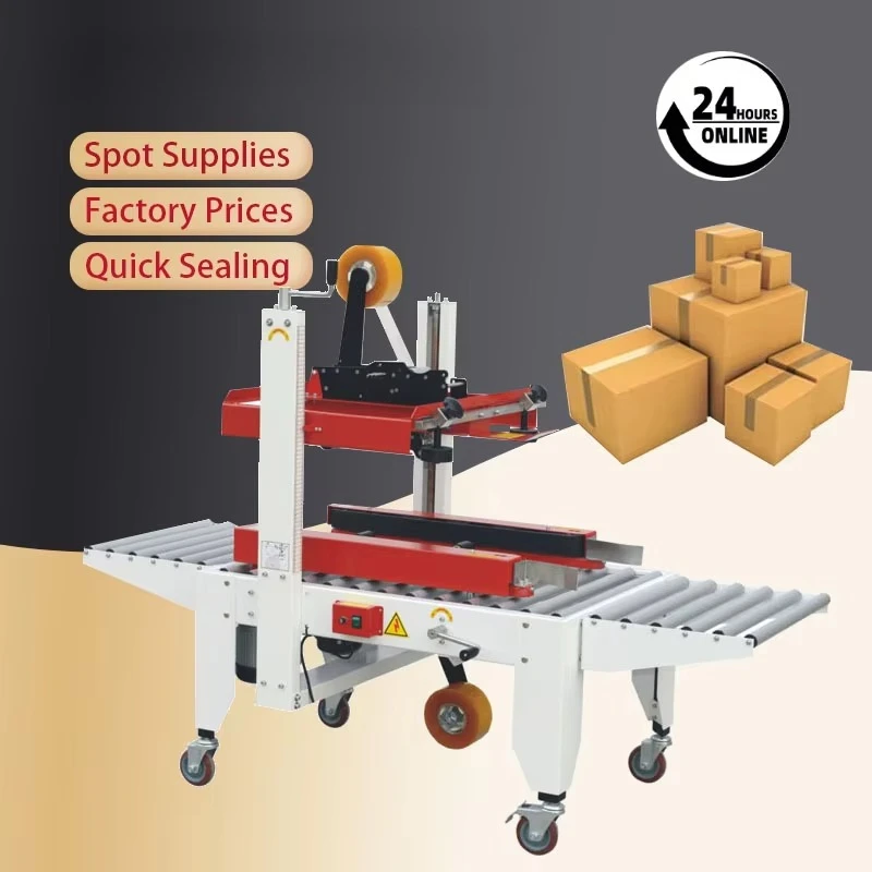 JL-FB500 Wholesale Semi Automatic Adhesive Tape Carton Case Box Sealing Packing Machine Sealer