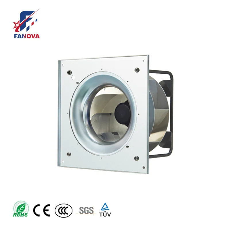 

FANOVA 355mm EC Plastic Plenum Centrifugal Fans With Backward Impeller 380V Voltage For Air Handling Units-OEM & ODM Supported