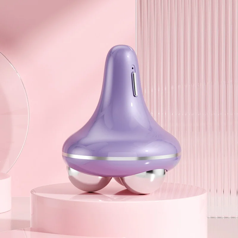 アップグレードされた3-in-1マイクロカレント美顔器、ポータブル充電式EMSセラピー、アンチエイジングスキンケアデバイス（家庭用）