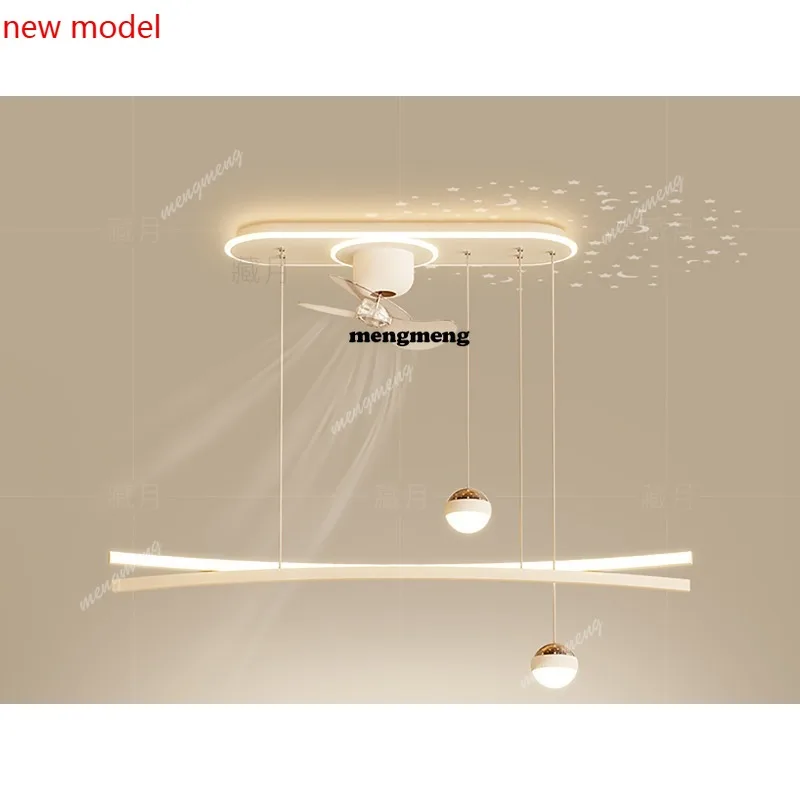 

M138Creative Dining Room Lights Modern Fan Chandeliers Living Room Bedroom Dining Table Bar Lights