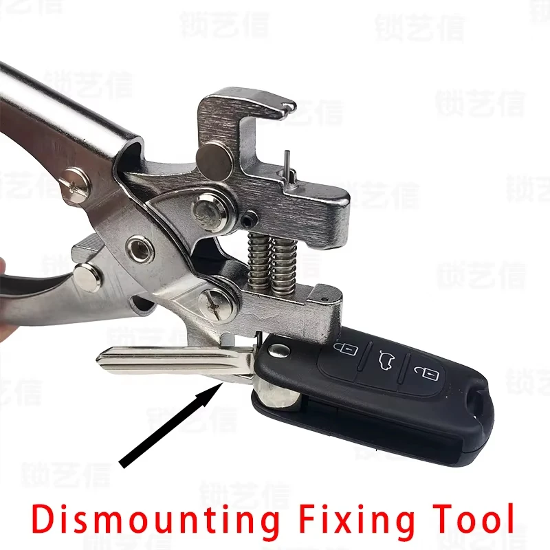 Car Remote Folding Key Split Pin Removing Pliers Locksmith Tool Set For Auto Key Repair Replacement