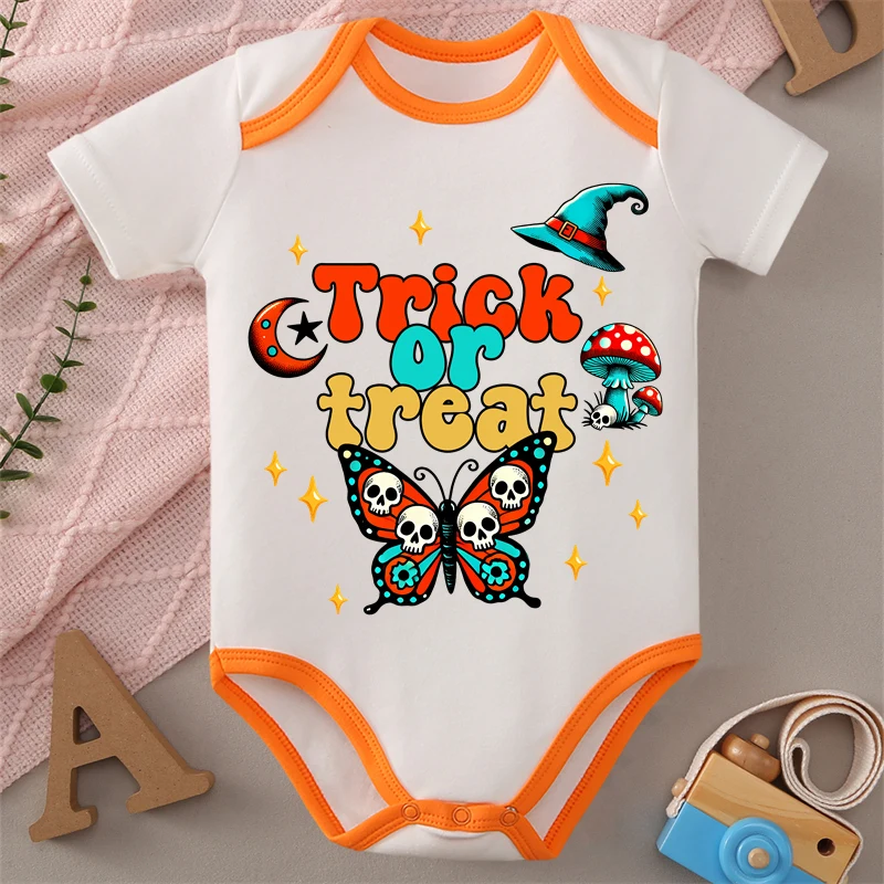 بدلة أطفال قطن 100% من My First Halloween MINISO مطبوعة على شكل خفاش ملابس نيسيي مناسبة لحديثي الولادة من عمر 0 إلى 12 شهرًا أفضل هدية للطفل