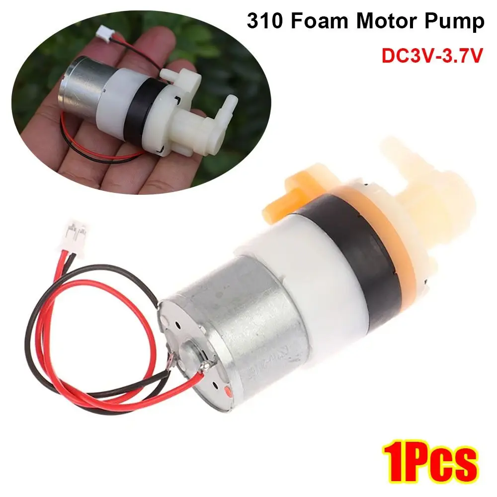 1Pcs DC3V-3.7V 310 Foam Motor Pump with Foamer Useful Soap Dispenser Foaming Motor 0.43A-0.46A Liquid Air Pump