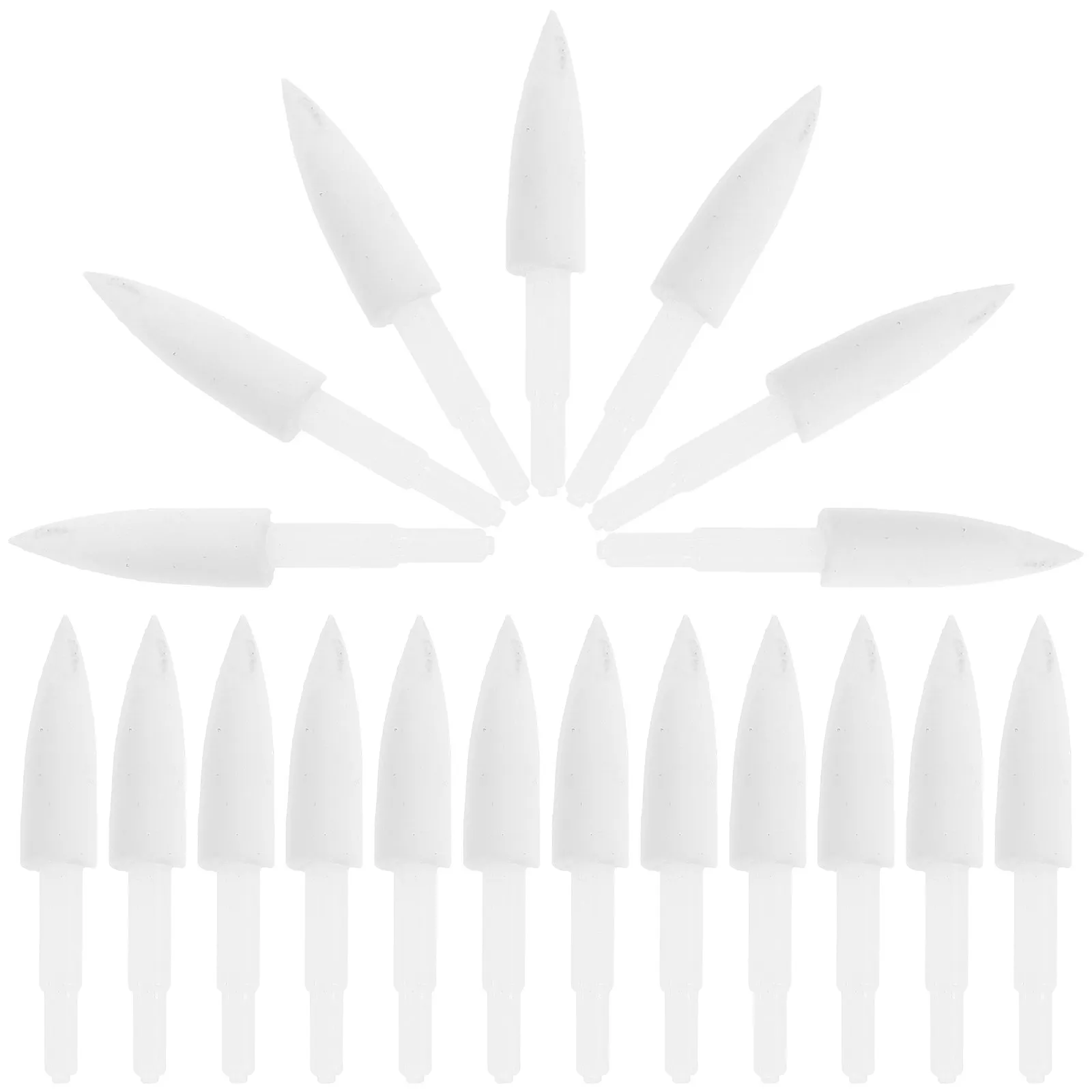 

60Pcs Soft Brush Calligraphy Nibs Replacement Tips Sponge Pen Heads for Marker Drawing Writing Painting Art Accessories Pen