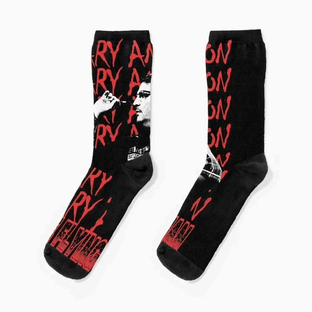 

Gary Anderson the flying scotsman Classic Socks moving stockings soccer anti-slip Men's sports stockings Socks Men Women's