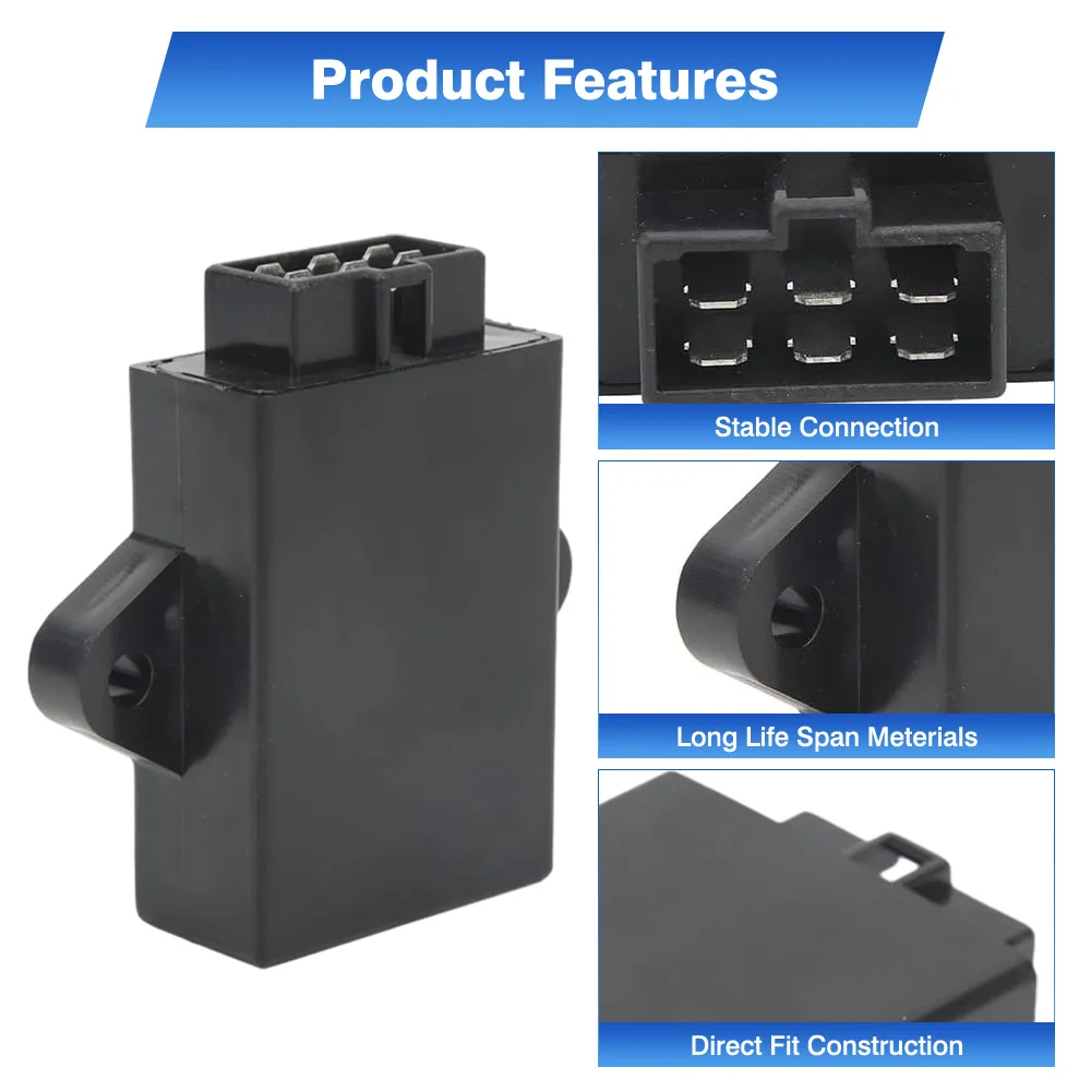 

1 pcs 6 Pins CDI Start Igniter 32900-38300 For Suzuki GN250 WJ250 GZ250 TU250 1982 1983 1984 1985 1986 1987 1988 Accessories