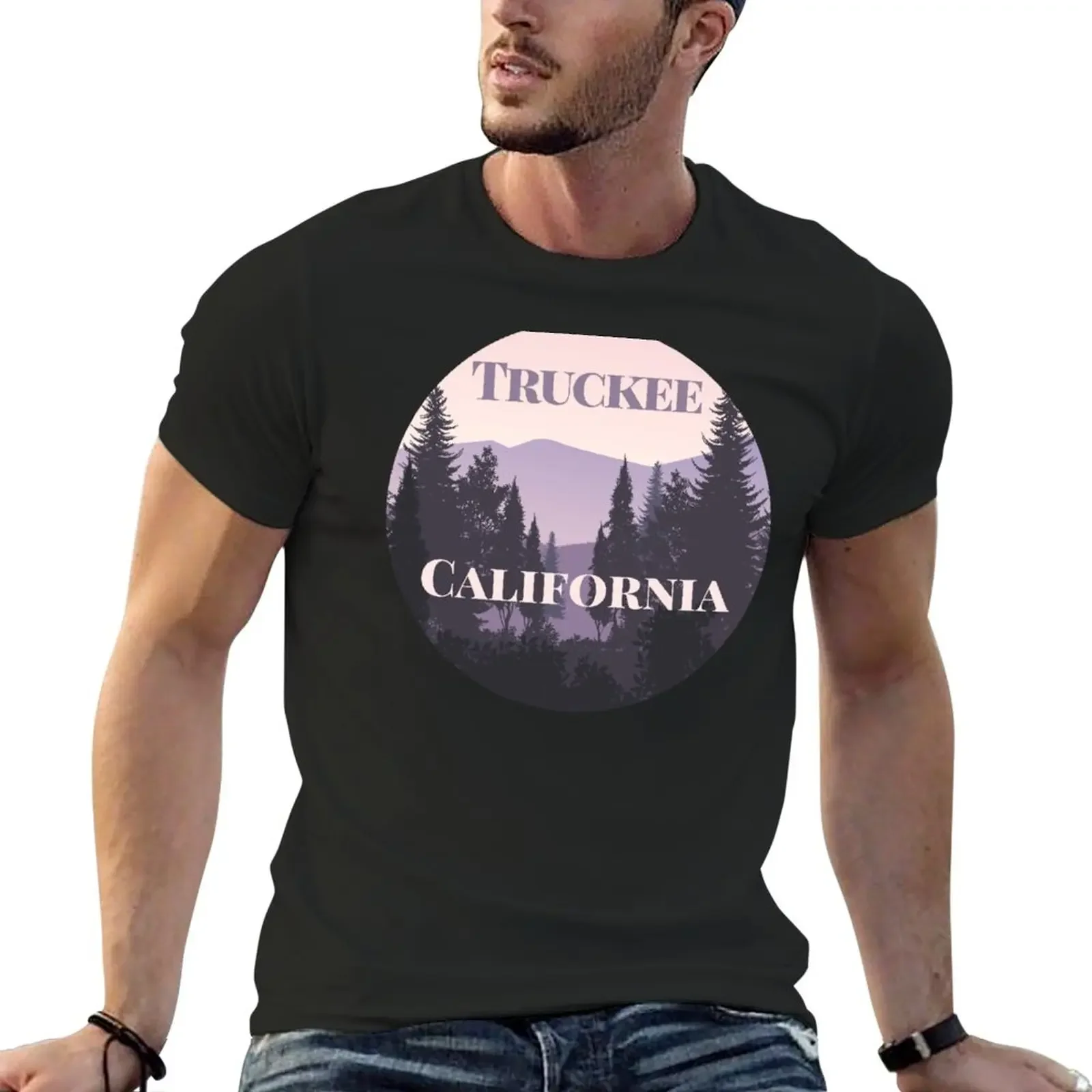 

Truckee, California T-Shirt summer tops aesthetic clothes mens clothing