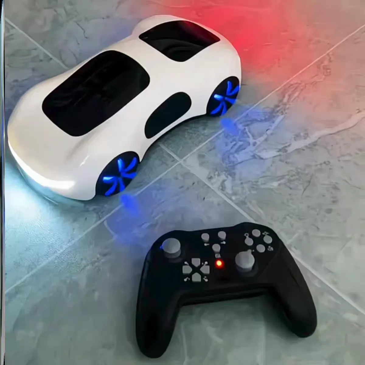 

2,4G RC Stunt Car 1/18 Автомобиль с дистанционным управлением Вращение на 360° Дрифт Автомобиль с распознаванием жестов Двойной спрей Гоночный автомобиль Свет Музыка Рождественский подарок