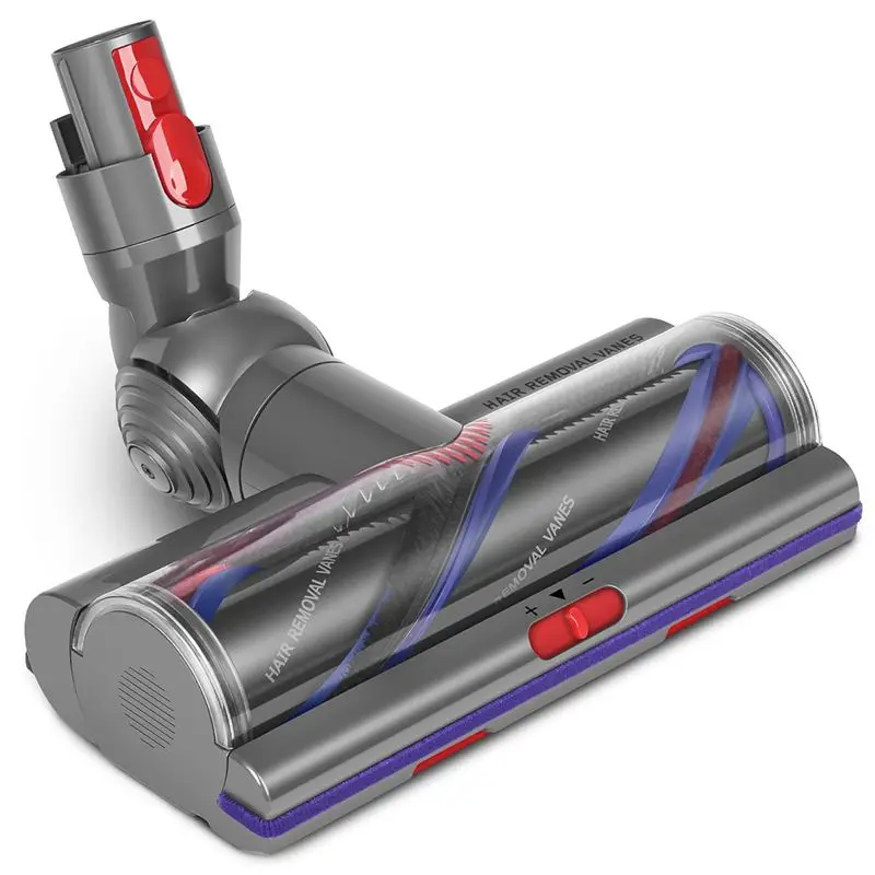 

Насадка для пола с крутящим моментом B53C, совместимая с пылесосами Dyson V11V15V10V8V7, щетка против запутывания, регулируемая мощность всасывания