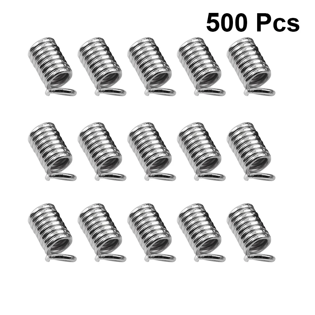 

5Packs Spring Buckle Jewelry Connectors DIY Necklace Clasp 4x10mm Slide Lock Handmade Crafts Dark Silver Slide Lock