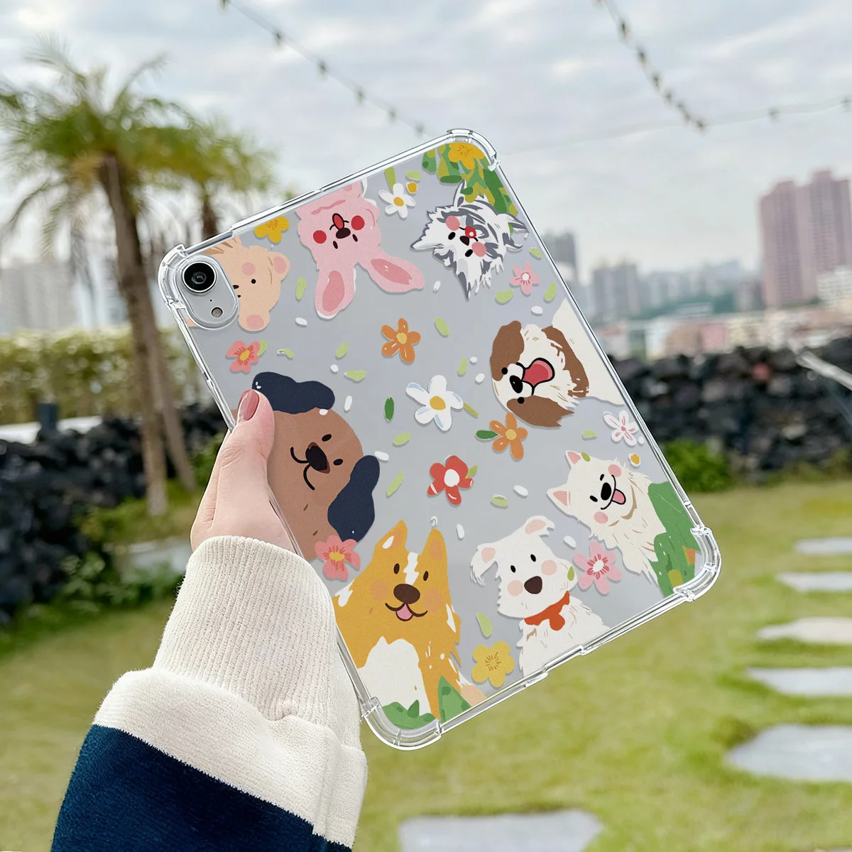 Transparent Animal Family Tablet for Redmi Pad Pro 12.1 for Xiaomi Poco 12.1inch 7 6 5 Pro for Redmi Pad 2 9.7inch 2026 Cover