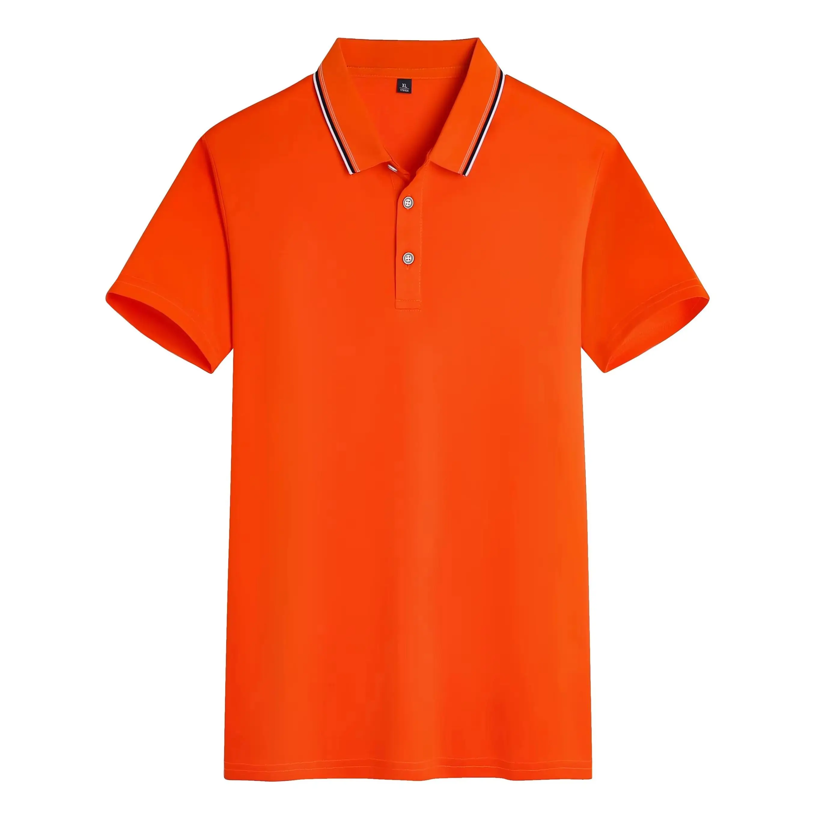 

2025 New Hot Sale Men's Summer Casual Breathable Comfortable Polo Shirt Men's Solid Color High Quality Short Sleeve T-Shirt