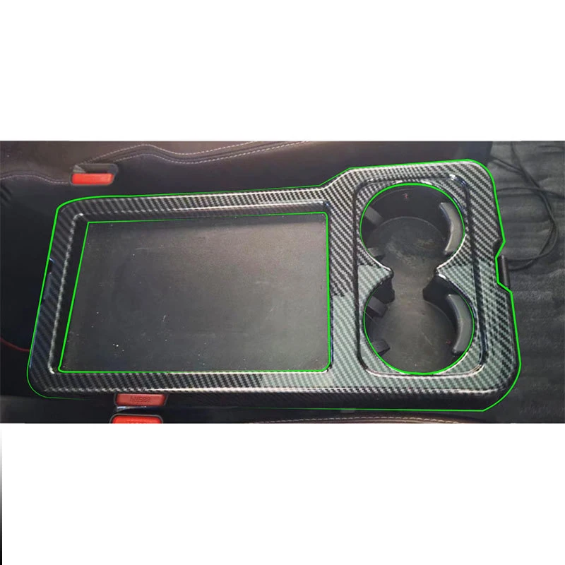 

For Toyota INNOVA 2023 Rear Water Cup Holder Assembly Modification Parts Interior Accessories