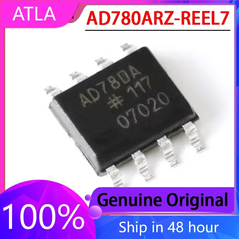 1PCS AD780ARZ-REEL7 AD780A High-precision Bandgap Reference Voltage Source SMD SOP8