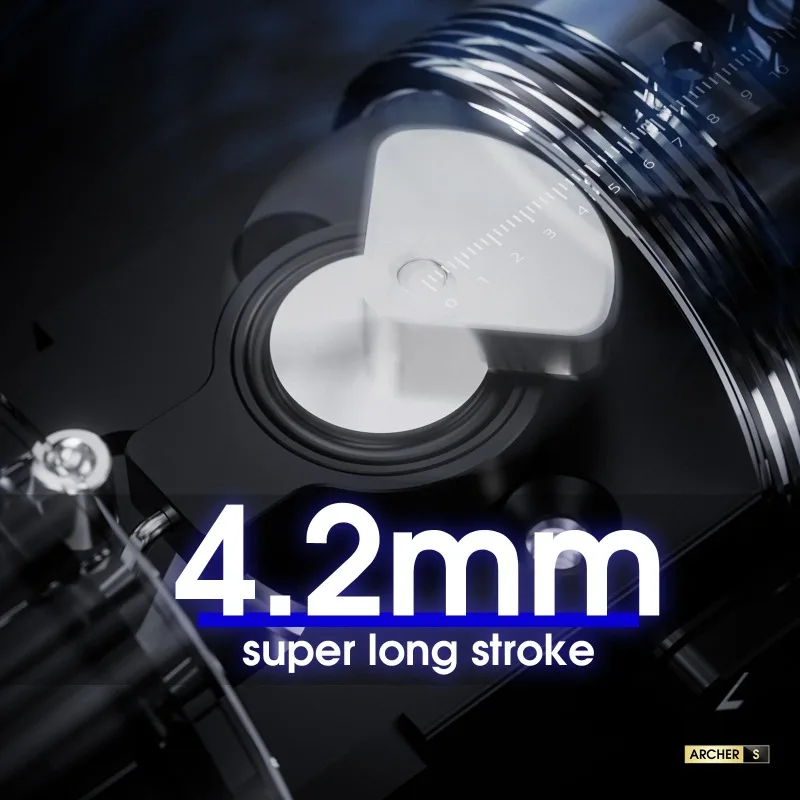 Mast Archer S Labs Ultra-fast Charging 5 Min Use 1 Hour Coreless Motor Dragonhawk Pen Tattoo Machine 4.2mm Stroke view 2
