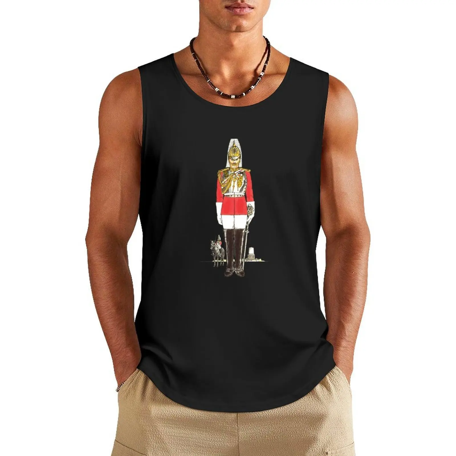 

Life Guard Tank Top bodybuilding Sports shirt man summer Men's tops Gym man