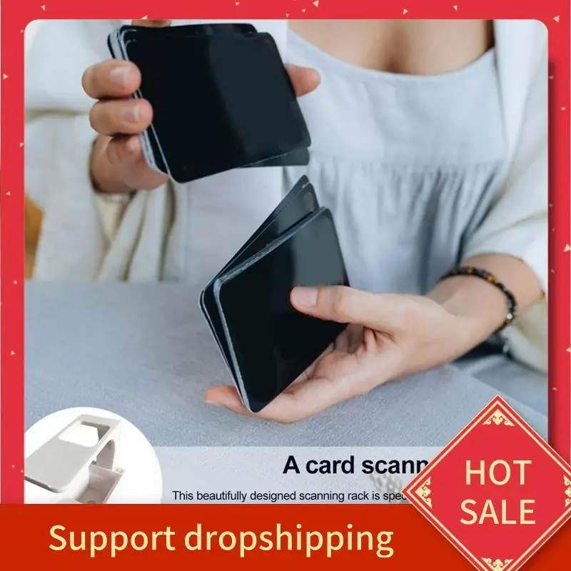 B44C 트레이딩 카드 스캐너 카드 게임 스캔 스탠드에 효율적인 트레이딩 카드용 표준용 전화 홀더가 있는 Manabox