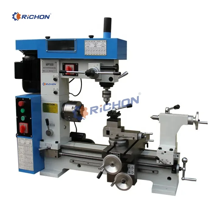 

HQ500 High Quality Multi-Functional Tool Machine Bench Top Metal Lathe Small Type for Metal