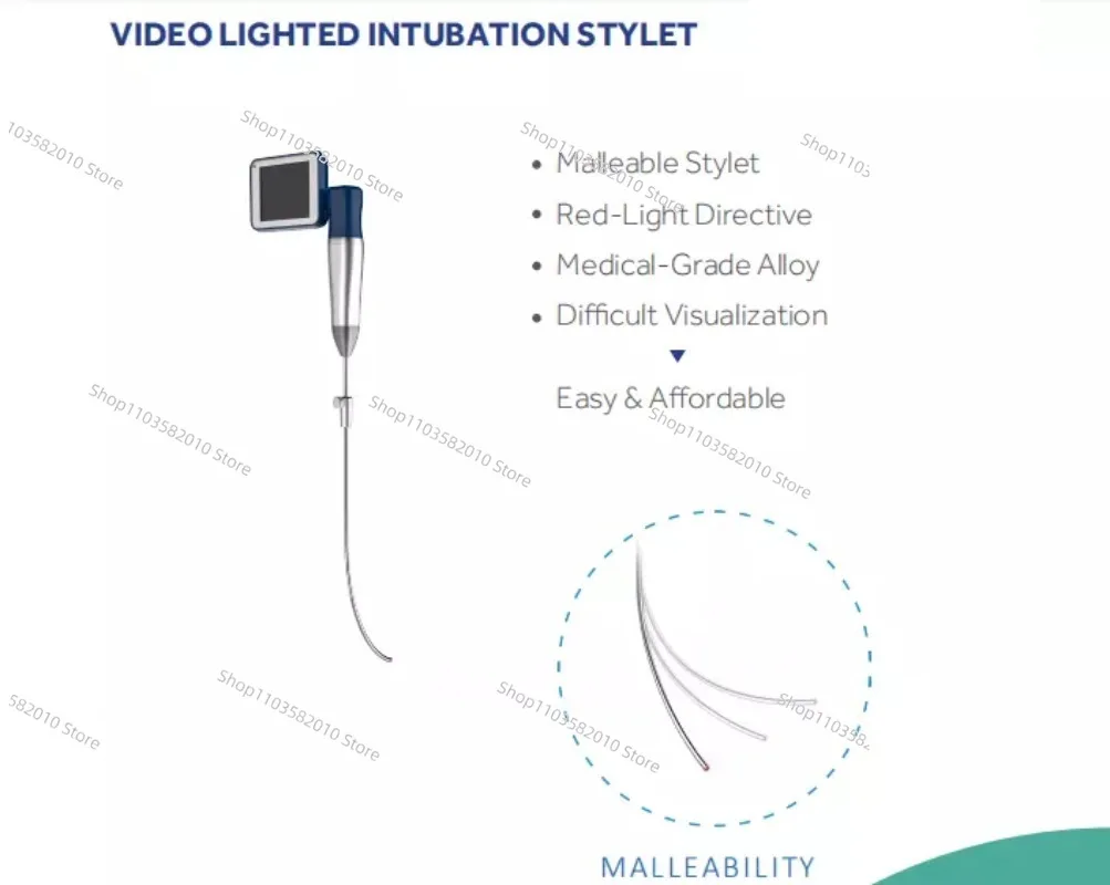 Hot selling Vision blade video stylet airway management microscopic function for anesthesia intubation