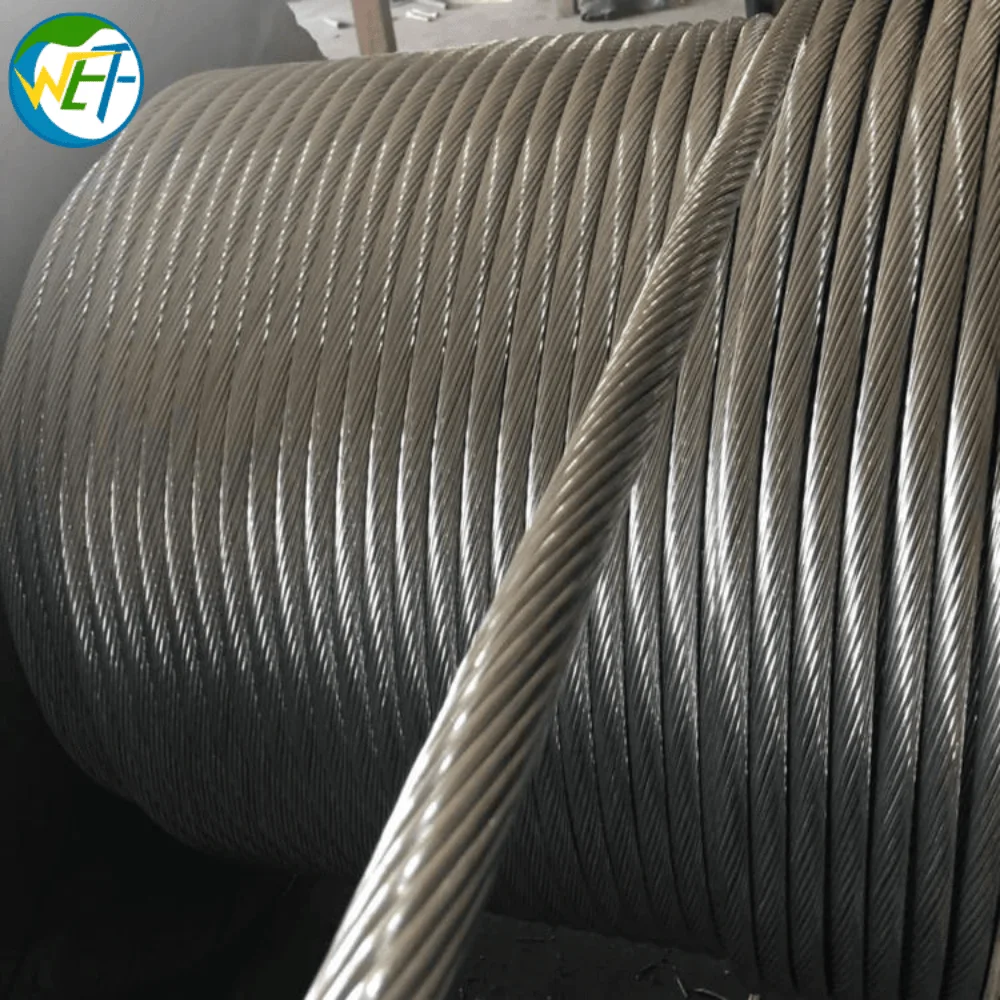 ACSR Zebra Wire Conductor 336.4 Kcmil ASTM B232 35kV Overhead Power Transmission Cable for Distribution Line