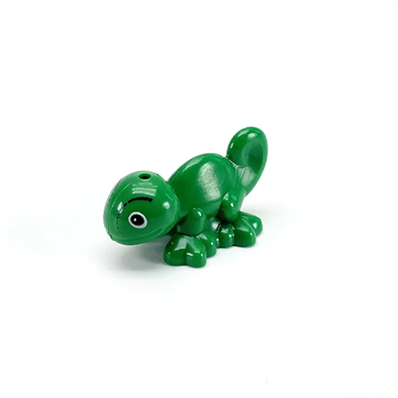 Chameleon Animal Parts MOC Building Blocks Family Pet Bricks Kits Toys Reptile Lizard Rearing Box Compatible With LEGO