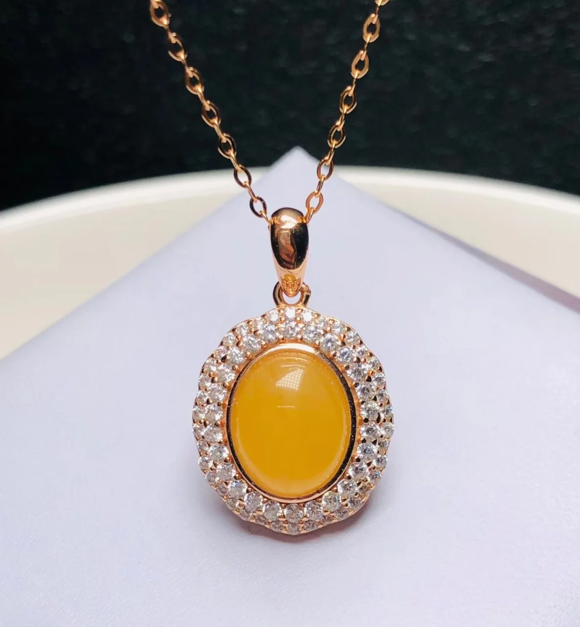 Certificate 925 Sterling Silver Natural Yellow Amber 5A Grade Cubic Zirconia For Women Popular Art Deco Fine Jewelry Gifts