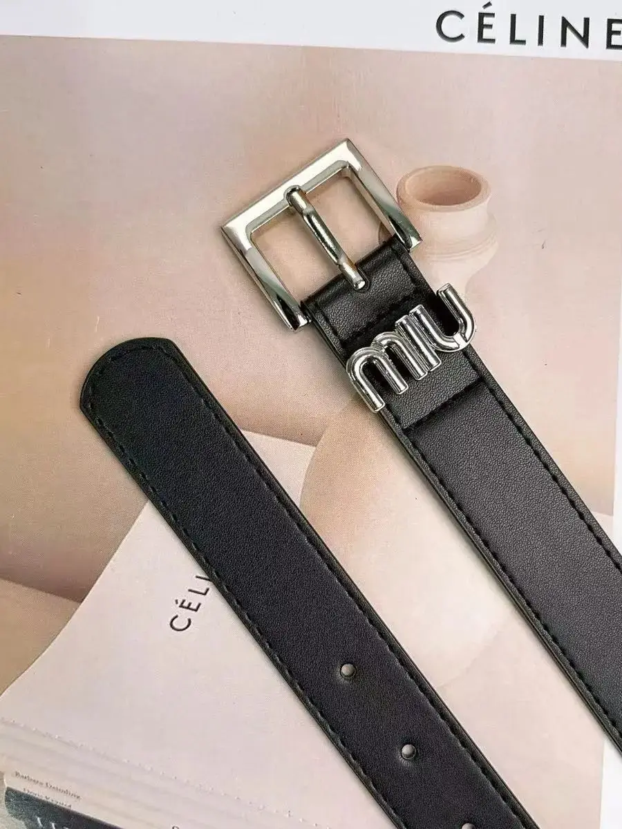 2025 nuevo cinturón de mujer, cinturón Simple a la moda, decoración versátil para mujer, cinturón para pantalones Premium, cinturón fino para mujer