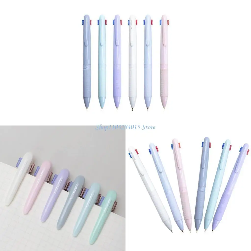 

R6FF 6 ПК с выключенной шариковой ручкой 0,5 мм школьной школьной школьной школьной школьной школьной